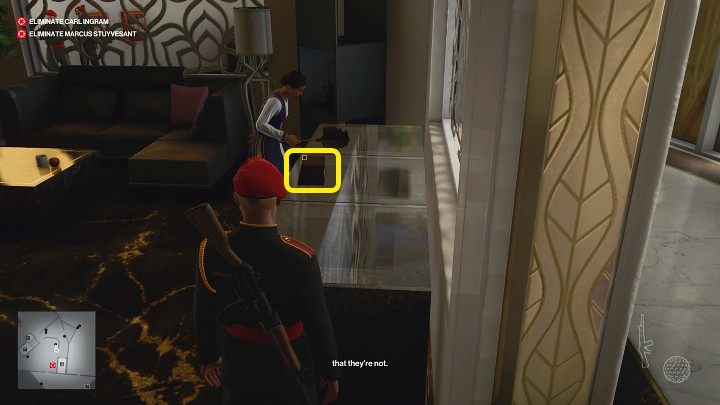 Po zdobyciu piłeczki golfowej udaj się do apartamentu na ostatnim piętrze - Hitman 3: Carl Ingram - jak zabić? Dubaj, solucja - Hitman 3 - poradnik, solucja
