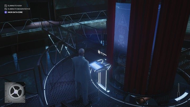 Przejdź przez małe pomieszczenie, otwórz kolejną kratkę wentylacyjną i przejdź do pokoju z Rdzeniem Danych (Data Core) - Hitman 3: Data Core - jak zhakować? - Hitman 3 - poradnik, solucja