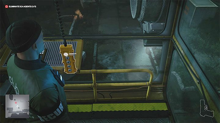 Wejdź do budki operatora dźwigu - Hitman 3: Agent Thames - jak zabić? (The Professional) - Berlin, solucja - Hitman 3 - poradnik, solucja