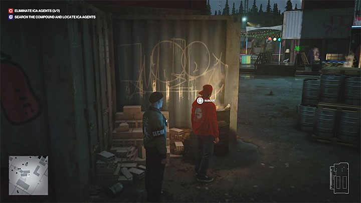 Ten wariant zabójstwa zakłada przejęcie tożsamości dostawcy żywności oraz dostarczenie motocyklistom zatrutego posiłku, który skosztuje właśnie Agent Lowenthal - Hitman 3: Agent Lowenthal - jak zabić? (The Englishman) - Berlin, solucja - Hitman 3 - poradnik, solucja