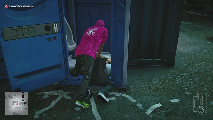 Jeśli użyłeś śmiertelnej trucizny, to Davenport od razu zginie, ale zaalarmuje to okolicę - Hitman 3: Agent Davenport - jak zabić? (The Rookie) - Berlin, solucja - Hitman 3 - poradnik, solucja