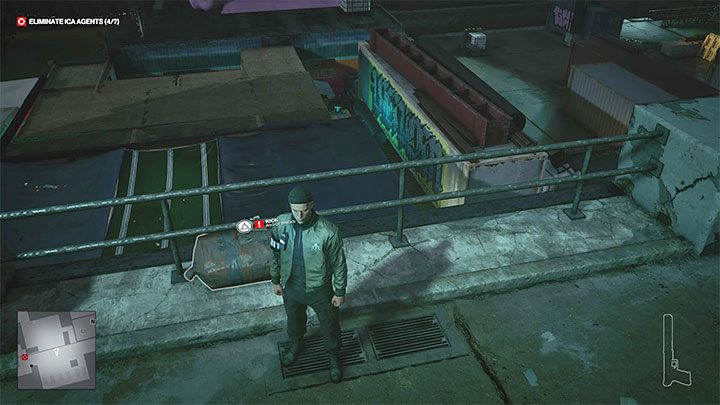 Ten wariant zabójstwa wymusza zrzucenie ciężkiego ładunku na Agenta Davenporta w idealnym momencie - Hitman 3: Agent Davenport - jak zabić? (The Rookie) - Berlin, solucja - Hitman 3 - poradnik, solucja