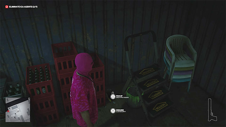 Trutka na szczury jest w małym budynku na tyłach baru Chill Out (punkt 20 na mapie) - Hitman 3: Trucizna - jak zdobyć? - Hitman 3 - poradnik, solucja