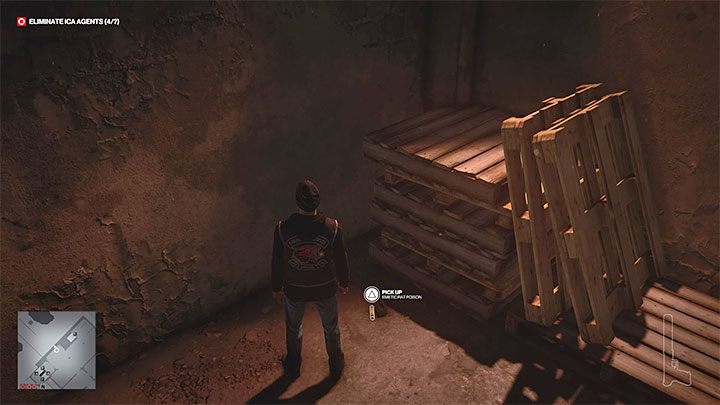 Trutka na szczury jest na parterze budynku motocyklistów - Hitman 3: Trucizna - jak zdobyć? - Hitman 3 - poradnik, solucja