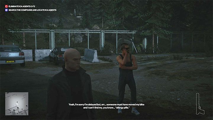 Jeżeli chcesz pozostać w domyślnym stroju Agenta 47, to możesz rozejrzeć się na parkingu za Helfriedem Zieglerem - Hitman 3: Klub Holle - jak wejść do środka? - Hitman 3 - poradnik, solucja