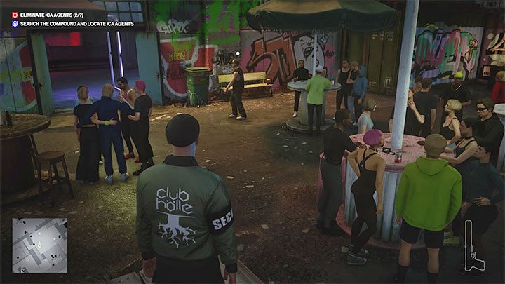 Jeśli uda ci się dotrzeć do baru Chill Out zlokalizowanego na wschód od budynku klubu (punkt 20 na mapie), to do środka klubu Holle możesz dostać się bez żadnych przeszkód, gdyż oba te obszary są dostępne dla gości - Hitman 3: Klub Holle - jak wejść do środka? - Hitman 3 - poradnik, solucja