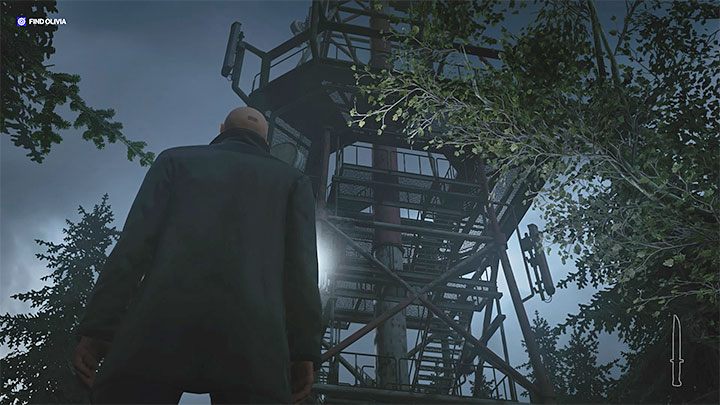 Wieża radiowa znajduje się w lesie w południowej części mapy - Hitman 3: Wieża radiowa - jak odblokować? - Hitman 3 - poradnik, solucja