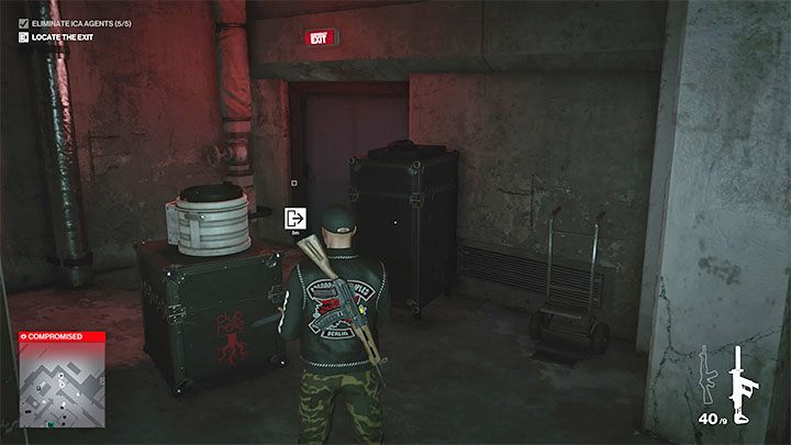 Jedno z ogólnodostępnych wyjść znajduje się na poziomie -2 klubu - Hitman 3: Mapa Berlina - jak opuścić? - Hitman 3 - poradnik, solucja