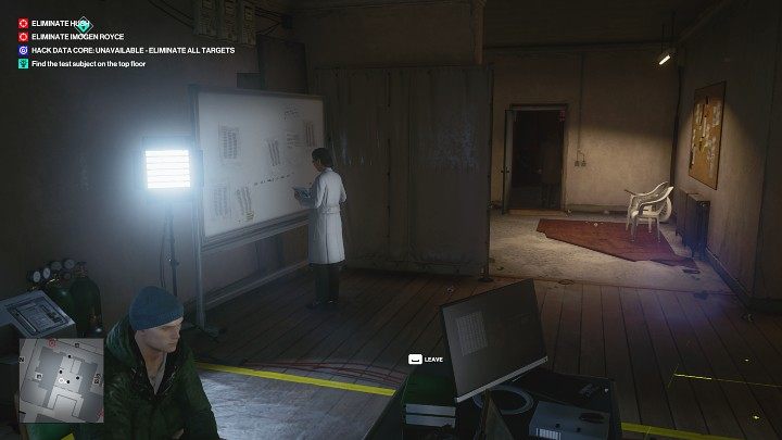 Gdy zostaniesz wywołany, podejdź do punktu rekrutacji i usiądź na krześle - Hitman 3: Hush - jak zabić? Chongqing, Chiny, solucja - Hitman 3 - poradnik, solucja