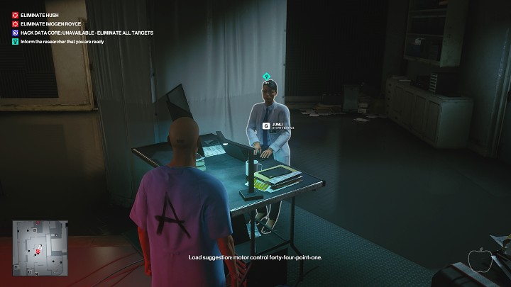 Wyjdź z małej łazienki i daj znać kobiecie w białym fartuchu, że jesteś gotowy - Hitman 3: Hush - jak zabić? Chongqing, Chiny, solucja - Hitman 3 - poradnik, solucja