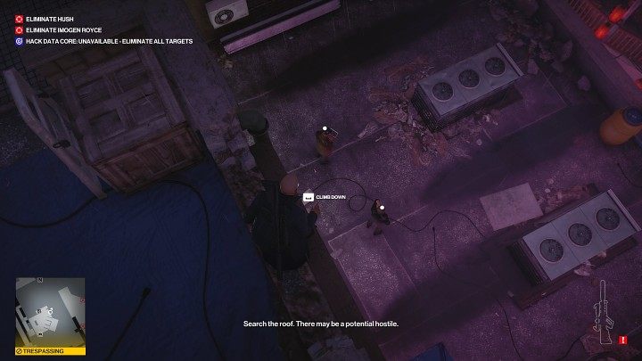 Gdy zestrzelisz 5 dronów, będziesz musiał nieco poczekać, aż dwa kolejne urządzenia pojawią się na terenie Husha - Hitman 3: Hush - jak zabić? Chongqing, Chiny, solucja - Hitman 3 - poradnik, solucja