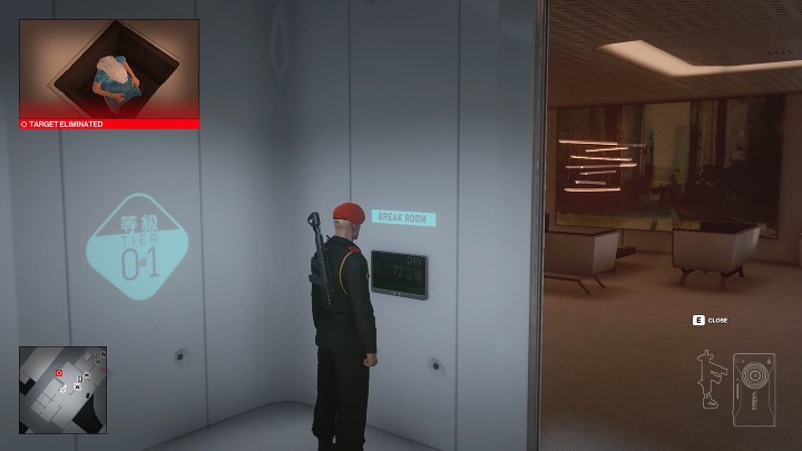 W momencie gdy zatrute powietrze zacznie wypełniać pomieszczenie, Imogen Royce zostanie zamordowana - Hitman 3: Imogen Royce - jak zabić? Chongqing, Chiny, solucja - Hitman 3 - poradnik, solucja