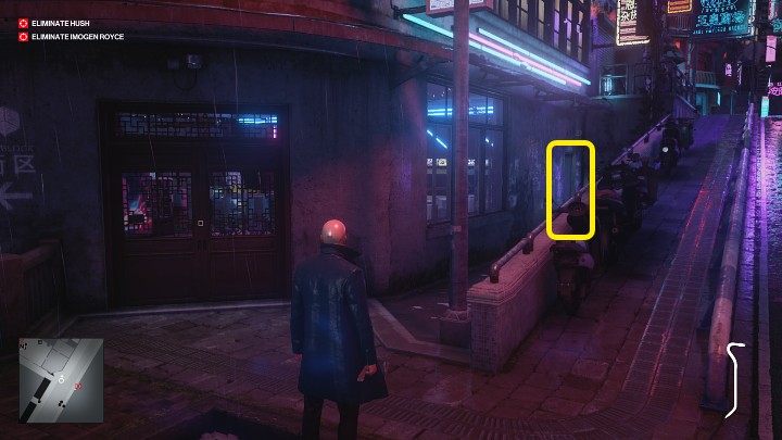 Wróć się i idź w prawą stronę do salonu gier Arcade - Hitman 3: Chongqing - Najlepsze przebrania - Hitman 3 - poradnik, solucja