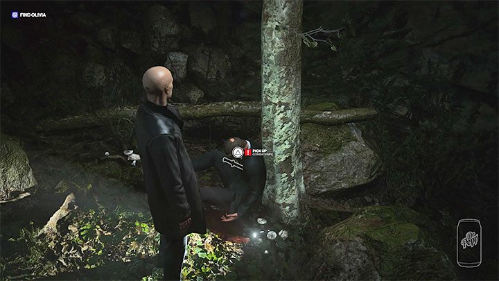 Jedyny przedmiot w inwentarzu Agenta 47 to telefon i możesz spróbować użyć go do skontaktowania się z Olivią - będzie to nieudana próba - Hitman 3: Mapa Berlina i Agent Price - jak odblokować? - Hitman 3 - poradnik, solucja