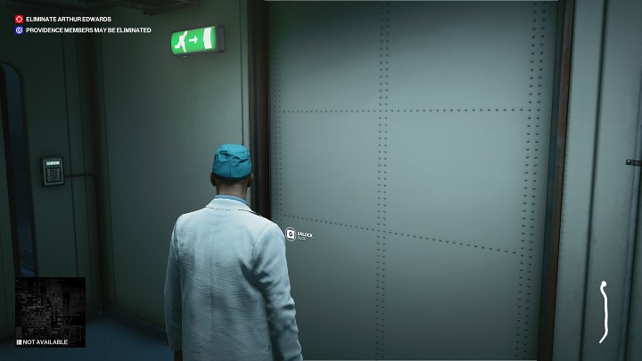 W chłodni znajdziesz zardzewiały łom - podnieś go i wróć do wcześniejszego pokoju - Hitman 3: Arthur Edwards - jak zabić? Carpathian Mountains, solucja - Hitman 3 - poradnik, solucja