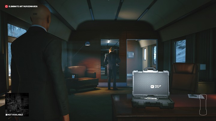 Przejdź przez kilka przedziałów i spotkaj się z Arthurem Edwardsem - Hitman 3: Arthur Edwards - jak zabić? Carpathian Mountains, solucja - Hitman 3 - poradnik, solucja