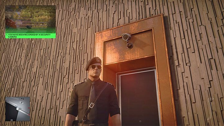 W pilniej strzeżonych miejscach na mapie Mendozy znajdują się kamery - Hitman 3: Monitoring, Mendoza - gdzie sabotować? - Hitman 3 - poradnik, solucja