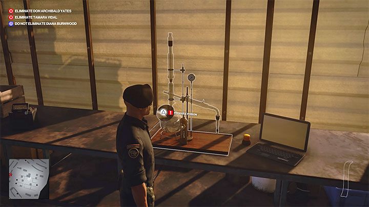 Z trującą rośliną dotrzyj do pól winogronowych, a konkretnie do znajdującej się na nich szopy (punkt 20 na mapie) - Hitman 3: Trucizna, Mendoza - jak zdobyć? - Hitman 3 - poradnik, solucja
