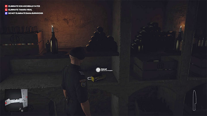Trutka na szczury znajduje się w piwnicy willi Villa Basement (punkt 43 na mapie) - Hitman 3: Trucizna, Mendoza - jak zdobyć? - Hitman 3 - poradnik, solucja