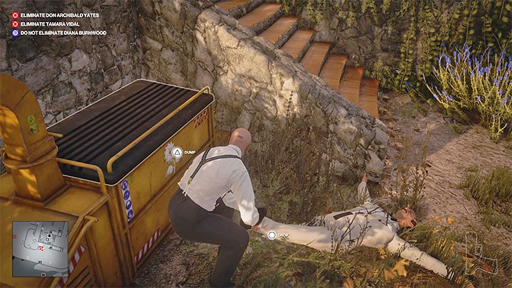 Ciekawostka - Spotkanie z Yatesem możesz też zakończyć się w alternatywny sposób i odblokować inne wyzwanie Get Rid of the Body - Hitman 3: Don Archibald Yates - jak zabić? Mendoza, solucja, opis przejścia - Hitman 3 - poradnik, solucja