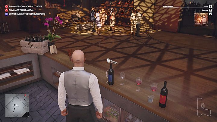 We wspomnianym składziku znajdziesz też niebieskie wino Pinot Noir - Hitman 3: Tamara Vidal - jak zabić? Mendoza, solucja, opis przejścia - Hitman 3 - poradnik, solucja