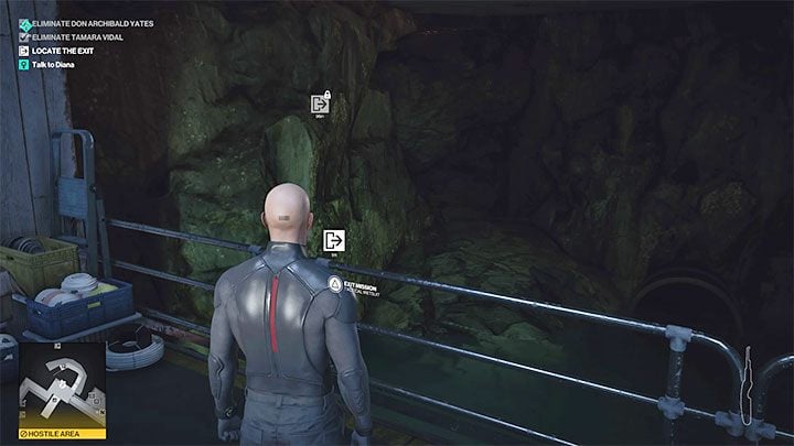 To wyjście znajduje się w sekretnym tunelu pod willą (punkt 39 na mapie) - Hitman 3: Mapa, Mendoza - jak opuścić? - Hitman 3 - poradnik, solucja