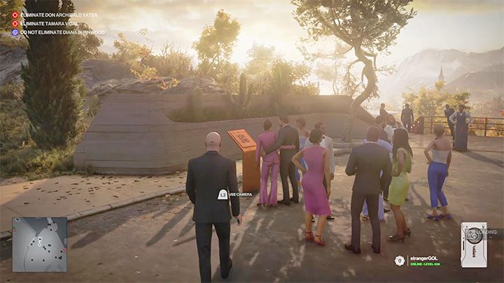 Tabliczka z kodem jest przed wejściem na teren winnicy, obok parkingu i małego ronda (punkt 6 na mapie) - Hitman 3: Kody QR, Mendoza - gdzie skanować? - Hitman 3 - poradnik, solucja