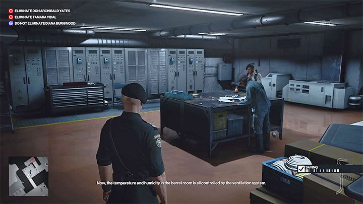 Są dwie metody przedostania się do lodówki z winami i każda z nich wymaga niestety wymaga kilku specyficznych czynności - Hitman 3: Bariera laserowa/Laser grid - jak wyłączyć? - Hitman 3 - poradnik, solucja