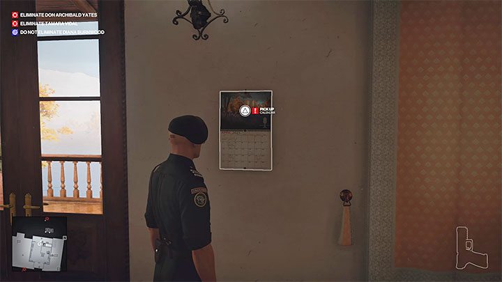 Jeśli chcesz możesz opcjonalnie odnaleźć podpowiedź do ustalenia kombinacji do sejfu - Hitman 3: Sejf w piwnicy/Cellar safe - jak otworzyć? - Hitman 3 - poradnik, solucja