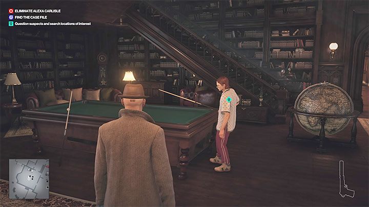 Agent 47 może przepytać cztery postacie - Hitman 3: Means, Motive and Opportunity - Dartmoor, solucja, zadania fabularne - Hitman 3 - poradnik, solucja