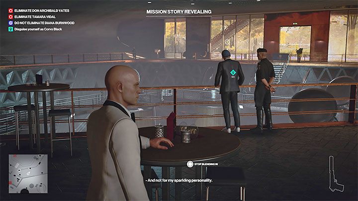 Misję możesz rozpocząć bez przebrania - Hitman 3: The Tour - Mendoza, solucja, zadania fabularne - Hitman 3 - poradnik, solucja