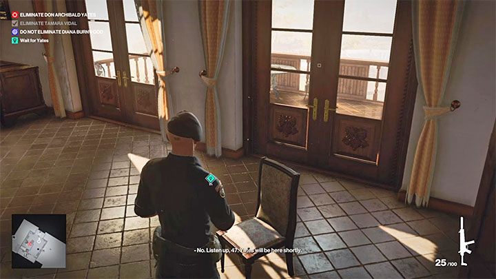 Porozmawiaj z Dianą - Hitman 3: Closing Statement, Mendoza - solucja, opis przejścia, jak odblokować? - Hitman 3 - poradnik, solucja
