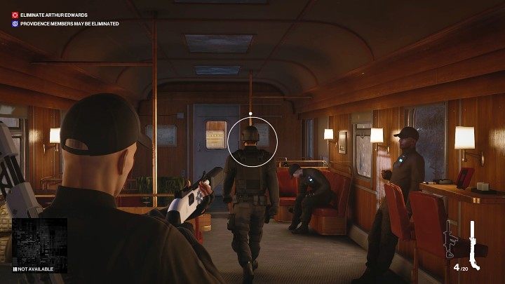 W następnym przedziale spotkasz trzech strażników - Hitman 3: Bullet Train - jak odblokować trofeum/osiągnięcie? - Hitman 3 - poradnik, solucja