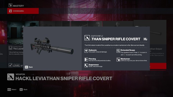 Najlepszą bronią snajperską, którą można odblokować w grze Hitman 3 jest Hackl Leviathan Sniper Rifle Covert - Hitman 3: Najlepsze nagrody z mistrzostw - które to? - Hitman 3 - poradnik, solucja
