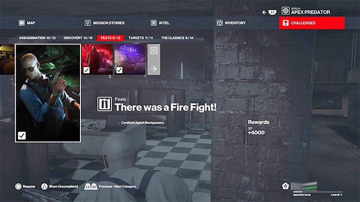 Za rozprawienie się z Montgomerym i innymi agentami oprócz trofeum odblokujesz wyzwanie - There was a Fire Fight - Hitman 3: Last Call - jak odblokować trofeum/osiągnięcie? - Hitman 3 - poradnik, solucja