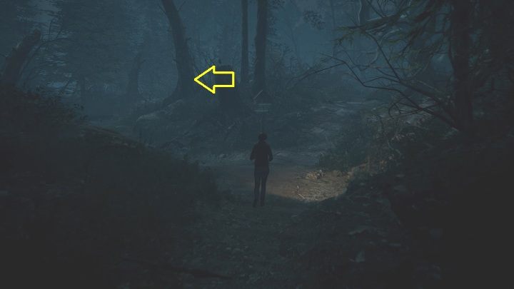 Gdy dotrzesz do znaku skręć w lewo, aby kontynuować swoją przygodę - The Medium: Park krajobrazowy - solucja, opis przejścia - The Medium - poradnik do gry