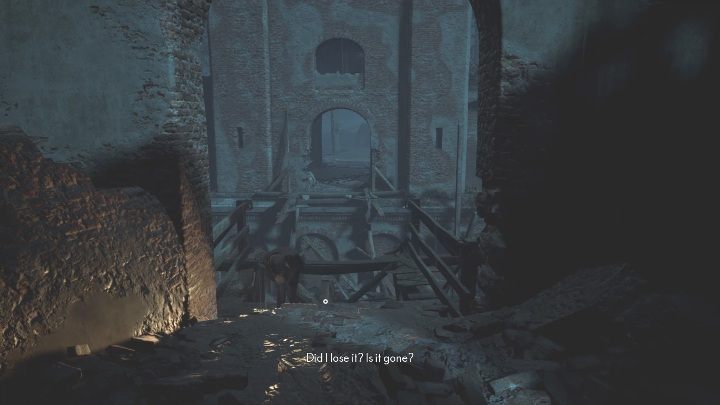 Twoim zadaniem jest zajeść na dół, gdzie znajduje się generator - The Medium: Ruiny - solucja, opis przejścia - The Medium - poradnik do gry