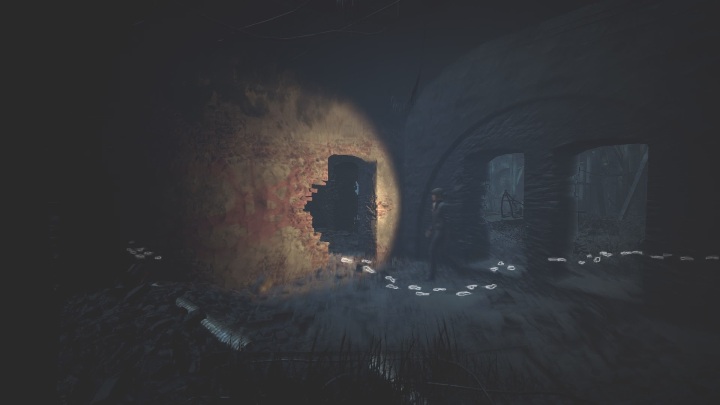 Widzenie ułatwi Ci przejście przez tę lokację - The Medium: Ruiny - solucja, opis przejścia - The Medium - poradnik do gry