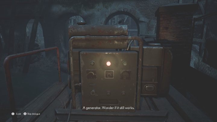 Gdy zejdziesz na dół zobaczysz generator - The Medium: Ruiny - solucja, opis przejścia - The Medium - poradnik do gry