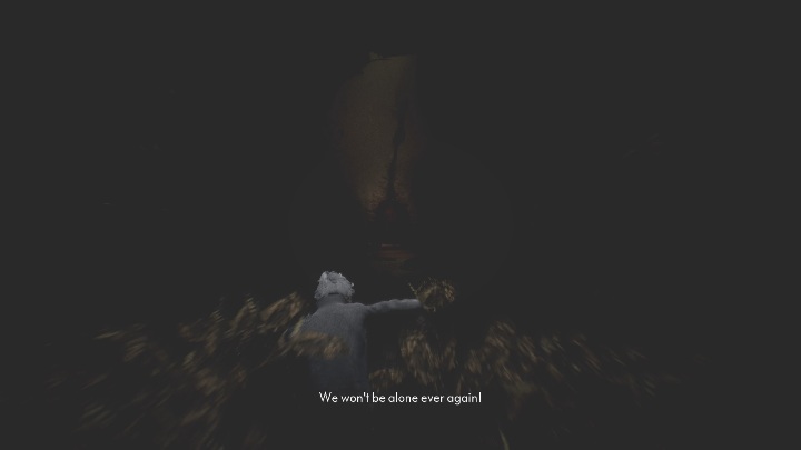 Biegnąc zobaczysz w końcu dziurę, do której musisz wpaść - The Medium: Pierwsza ucieczka - solucja, opis przejścia - The Medium - poradnik do gry