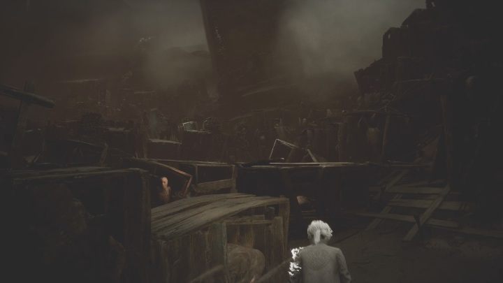 Gdy pójdziesz dalej natrafisz na sekwencję ze skradaniem - The Medium: Pierwsza ucieczka - solucja, opis przejścia - The Medium - poradnik do gry