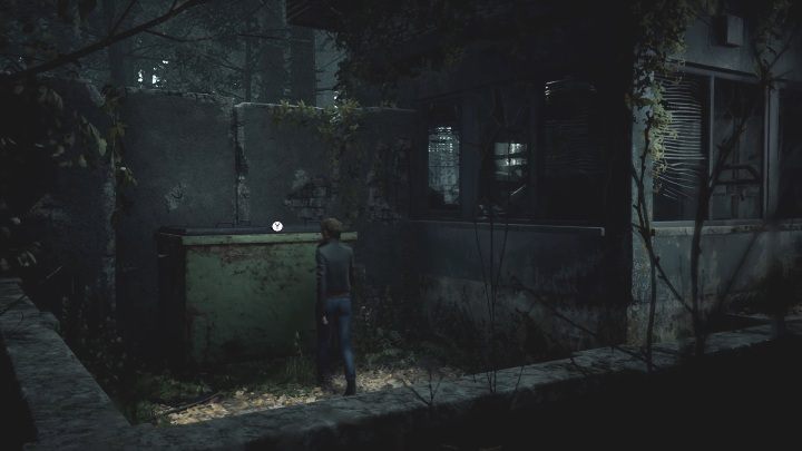 Zaraz za budynkiem znajduje się kontener, który ułatwi Ci przejście dalej - The Medium: Podróż do hotelu - solucja, opis przejścia - The Medium - poradnik do gry