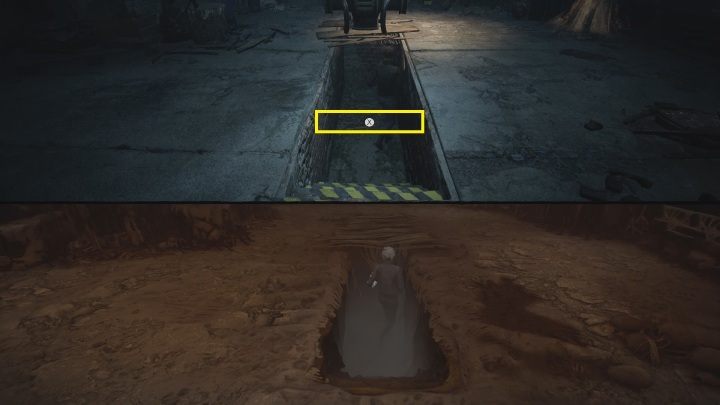 Uchwyt hydrauliczny leży na dnie, zaraz pod silnikiem - The Medium: Warsztat - solucja, opis przejścia - The Medium - poradnik do gry