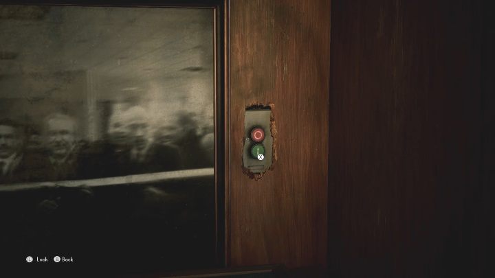 Użyj widzenia, aby odkryć tajny przycisk - The Medium: Sekretne pomieszczenie - solucja, opis przejścia - The Medium - poradnik do gry