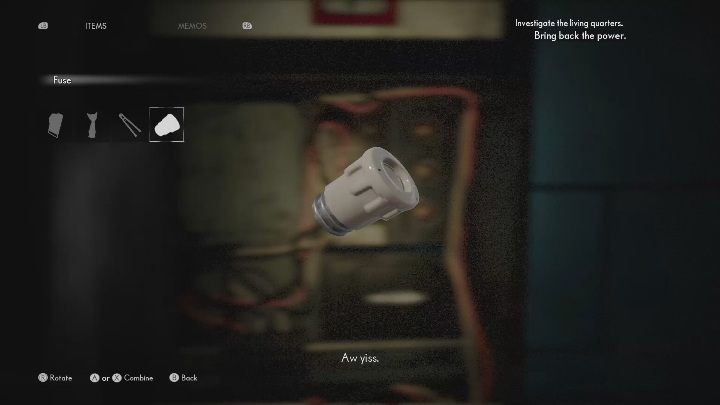 Wykręć bezpiecznik i schowaj go do swojego ekwipunku - The Medium: Mieszkanie Thomasa - solucja, opis przejścia - The Medium - poradnik do gry