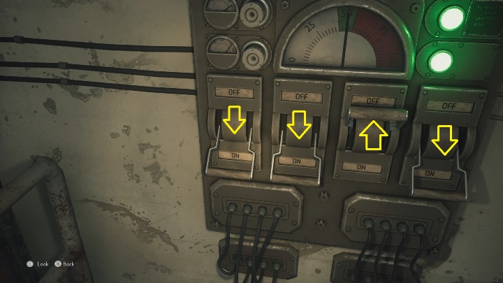 Aby uruchomić prąd musisz wkręcić bezpiecznik oraz ułożyć odpowiednio dźwignie - The Medium: Mieszkanie Thomasa - solucja, opis przejścia - The Medium - poradnik do gry