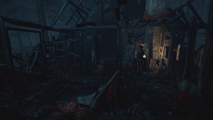 Po ułożeniu fotografii przejdź przez lustro do świata duchów - The Medium: Dom Thomasa - solucja, opis przejścia - The Medium - poradnik do gry