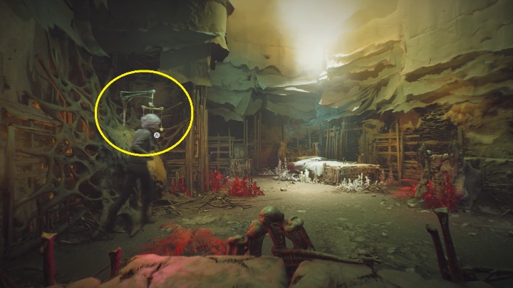 Tam natrafisz na karuzelę do powieszenia nad łóżeczkiem - The Medium: Dom Thomasa - solucja, opis przejścia - The Medium - poradnik do gry