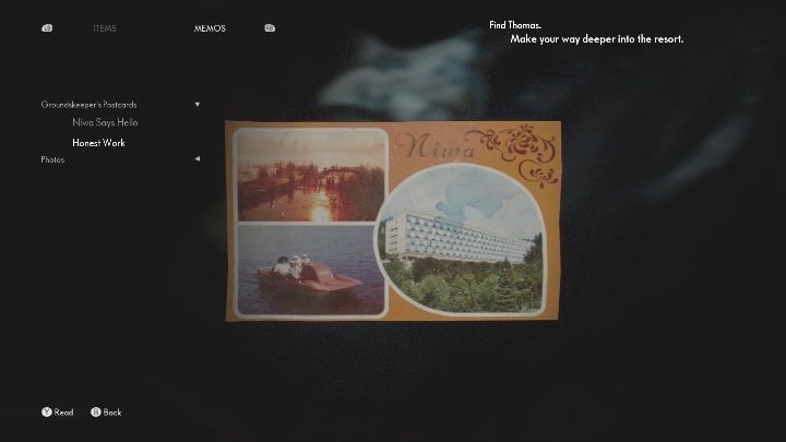 Pocztówka czeka na znalezienie w czerwonym maluchu, na fotelu kierowcy - The Medium: Pocztówki - lista wszystkich - The Medium - poradnik do gry