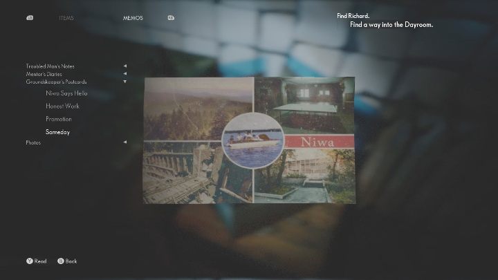 Aby zdobyć pocztówkę musisz zbadać pudło stojące pomiędzy wanną, a kaloryferem - The Medium: Pocztówki - lista wszystkich - The Medium - poradnik do gry